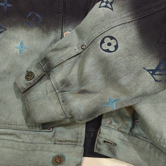 Louis Vuitton Gradient Denim Jacket - Picture 7 of 10